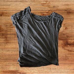 Torrid Drop shoulder grey shirt